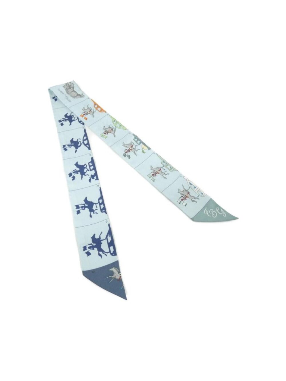 Hermes Parade Twilly Scarf